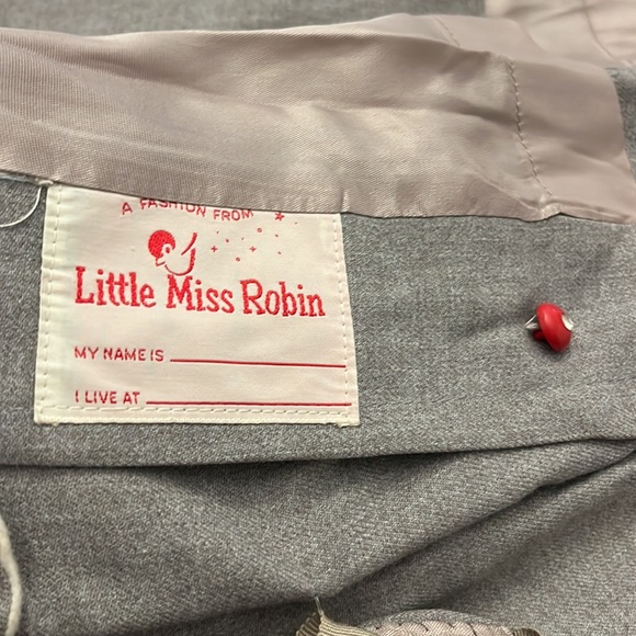 Vintage 1950 Little Miss Robin Gray Bundle Jacket and Bonnet Hat Toddler Girl - Picture 10 of 10